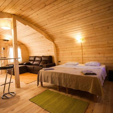 Eco-Wooden Houses Camping Montana Roja El Médano Exteriör bild