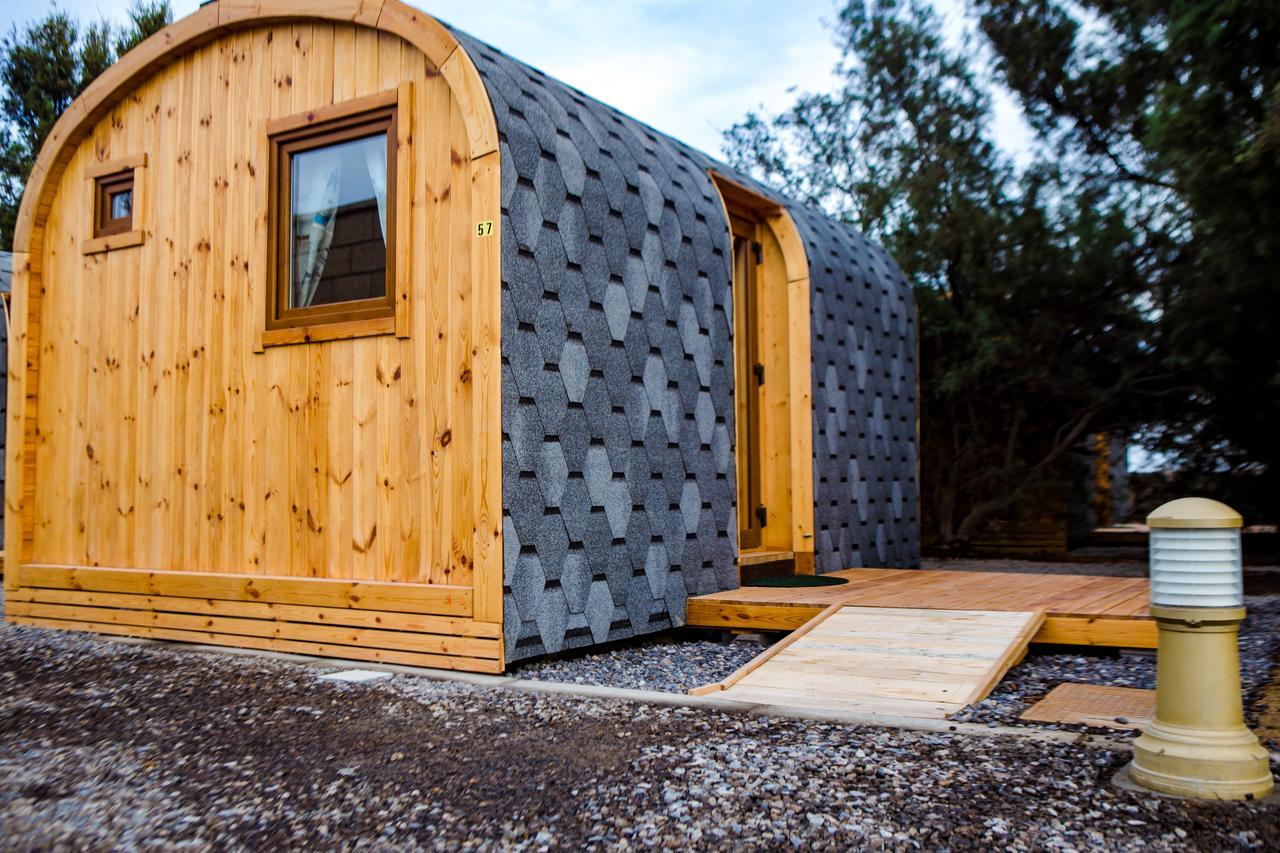 Eco-Wooden Houses Camping Montana Roja El Médano Exteriör bild