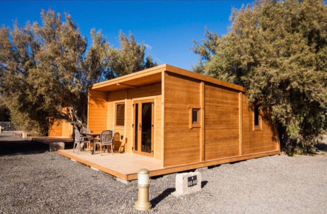 Eco-Wooden Houses Camping Montana Roja El Médano Exteriör bild