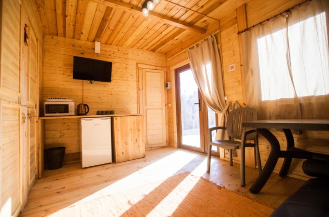 Eco-Wooden Houses Camping Montana Roja El Médano Exteriör bild