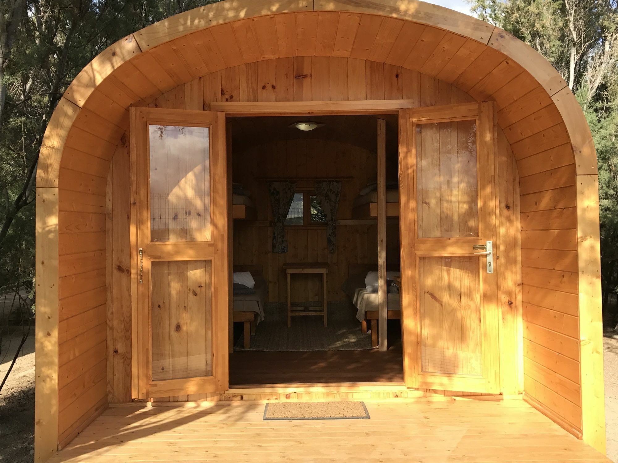 Eco-Wooden Houses Camping Montana Roja El Médano Exteriör bild